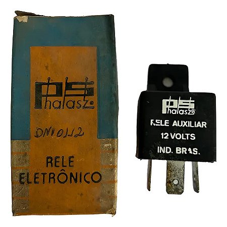 Relé Auxiliar 12v 4 Pinos Halasz Dn10112 Original 12v