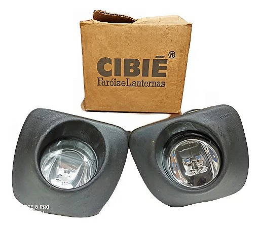 Par Farol Auxiliar Milha Fiat Uno Elba 84 03 Original Cibié