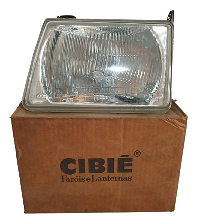 Farol Ford Escort 84 / 86 Ghia Xr3 Original Cibié Bi-odo Esquerdo/motorista