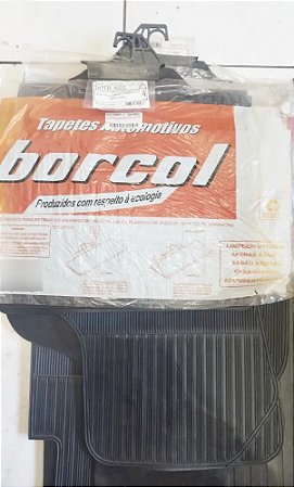 Jogo Tapete Borracha Borcol Interlagos Corsa 94/99 Original  Preto