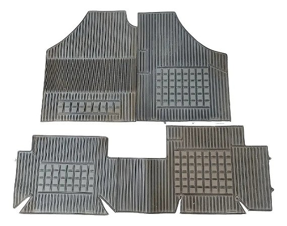 Jogo Tapete Borracha Borcol Ford Corcel Ii Cinza Original  Cinza