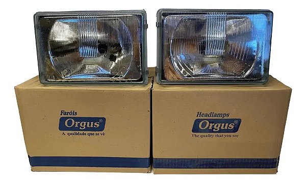 Par Farol Opala 80 / 87 D20 Bi-iodo Orgus Novo Padrão Cibiê Ambos Lados