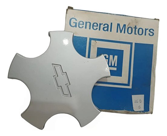 Calota Centro Roda Gm Ômega 93 / 98 Original Novo  Prateado