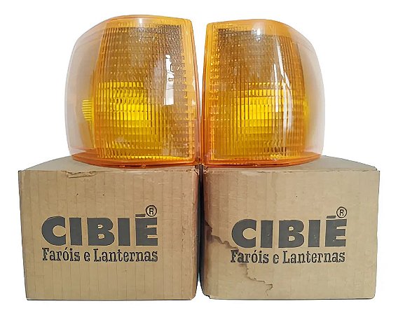 Par Pisca Seta Vw Gol 91 / 94 Âmbar Original Cibié Novo