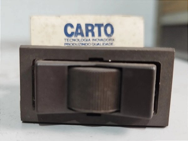 Botão Tecla Reostato Marrom Original Carto Fiat 147 Vw Sp2