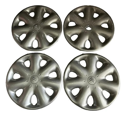 Calota Aro 15 Citroen Xsara Picasso 9642428580 Original Prateado