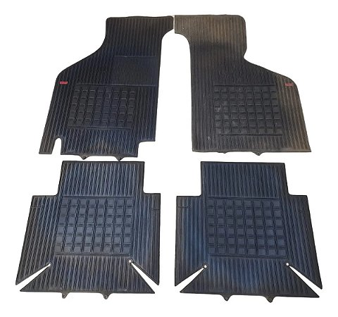 Tapete Borracha Borcol Preto Fiat 147 Oggi Panorama Original Preto