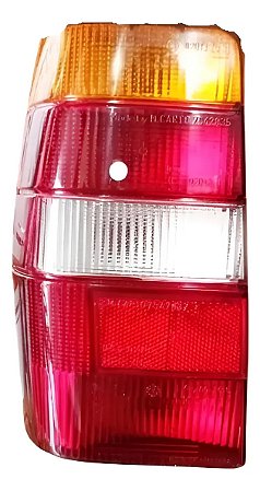 Lanterna Traseira Fiat Elba L/e Tricolor Original Carto Nova Tricolor (vermelho, Branco E Âmbar)