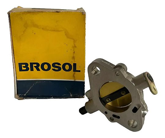 Base Carburador Ld Fusca Kombi Dupla Álcool Brosol 114371