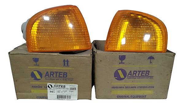 Par Pisca Seta Gol Parati G2 95 / 99 Bola Âmbar Arteb Origin