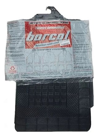 Jogo Tapete Borracha Fiat Stilo Borcol Interlagos Original  Preto
