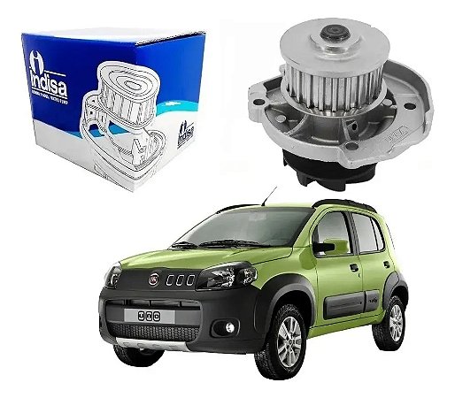 Bomba Dágua Fiat Uno Vivace Evo 1.0 8v 2010 11 12 13 14 16