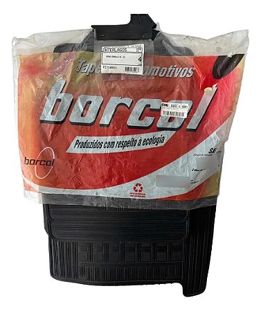 Jogo Tapete Borracha Borcol Interlagos Toyota Corolla Preto