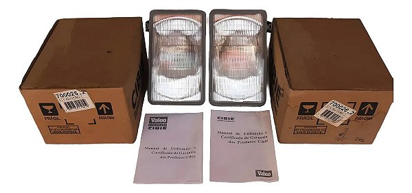 Par Farol Auxiliar Opala Diplomata 85 / 87 0riginal Cibié
