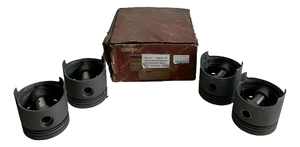Kit Pistão Motor Vw Fusca Kombi 1500 Mahle Original 83,00mm