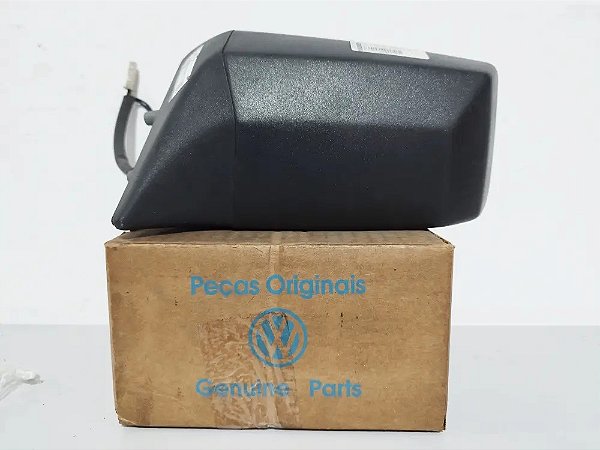 Retrovisor Elétrico Gol 1000 Quadrado Le Original Lente Azul