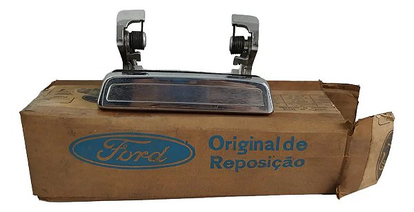Maçaneta Porta Direita Delrey Corcel Pampa Original Cromada Prateado Dianteira/traseira