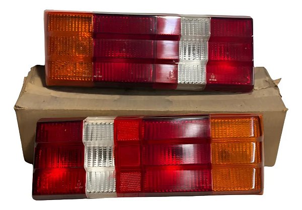 Par Lanterna Ford Escort 83 84 85 Polimatic Tricolor Nova Original