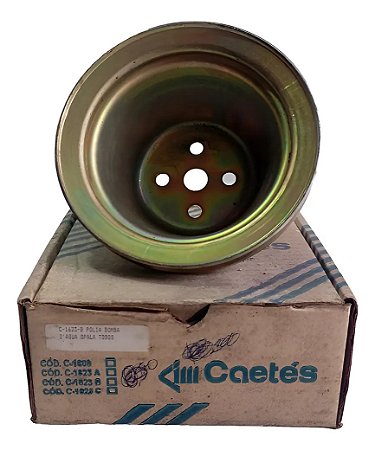 Polia Bomba Agua Gm Opala 4 E 6 Cilindros S/ar Condicionado