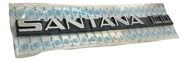 Emblema Santana Vw 84/90 Mala Quantum Cd Original Novo Original