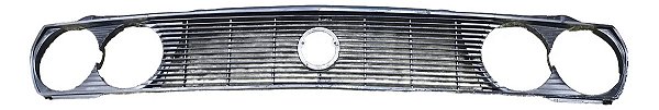 Grade Dianteira Vw Passat Ts 73 / 77 Original Nova Zero Preto Fosco