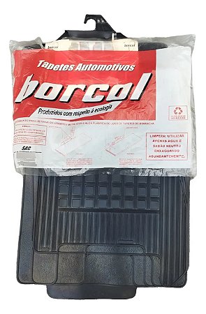 Jogo Tapete Borracha Gm Tracker Spin Agile Borcol Original Preto