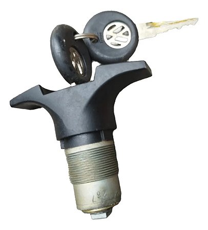 Fechadura Mala Tampa Vw Parati Original Com Chave Raríssima