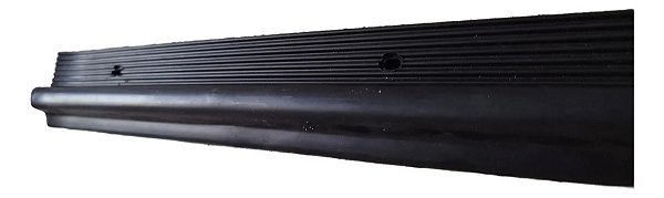 Moldura Soleira Porta Gm Opala 85/92 Traseira Original Preto