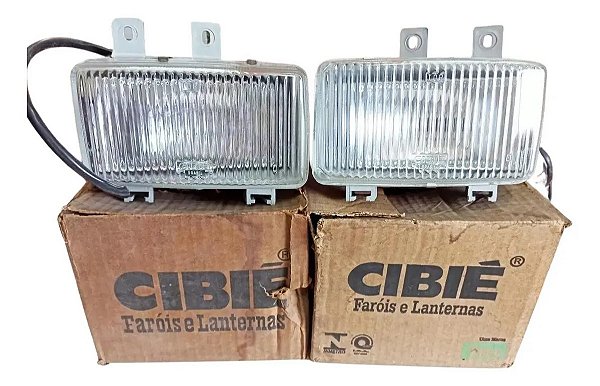 Par Farol Auxiliar Milhas Kadett Gsi Gs Original Cibié Novo