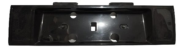 Moldura Aplique Placa Vw Apollo Arteb Fumê Original Novo