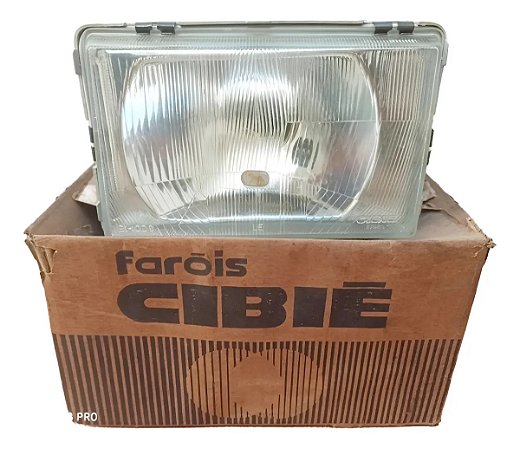 Farol Gol Cl Gl Saveiro L/e 87/90 Cibiê Original 22cm Bi-odo Esquerdo