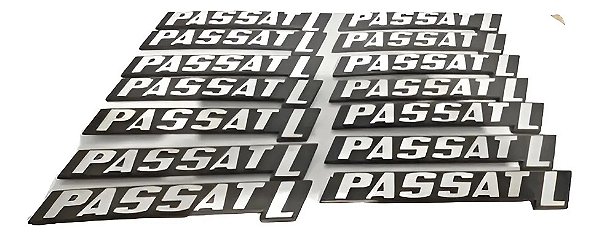 Emblema Passat L Original Alumínio Novo Zero Volkswagen