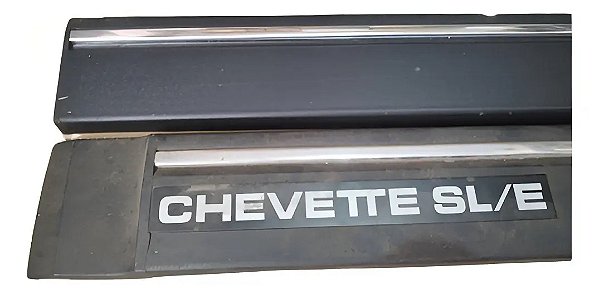 Par Moldura Porta Friso Gm Chevette Sl/e Original Novo