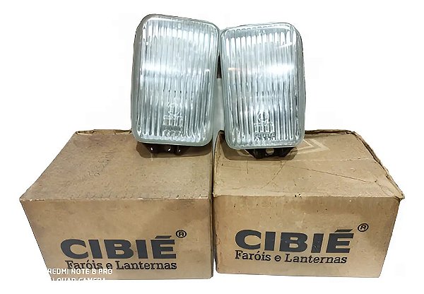 Par Farol Milha Auxiliar Santana 87 / 90 Gls Original Cibiê