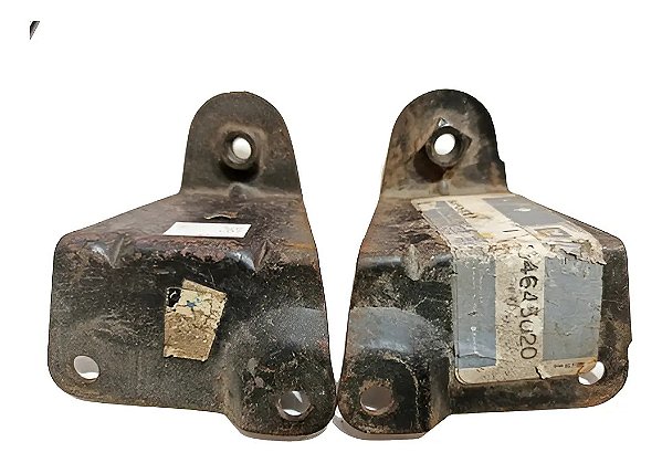 Par Suporte Lateral Para-choque Dianteiro Gm Opala 85 / 92