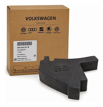 Isolamento Para-lama Esq Tiguan Original Vw 5na864237b Preto