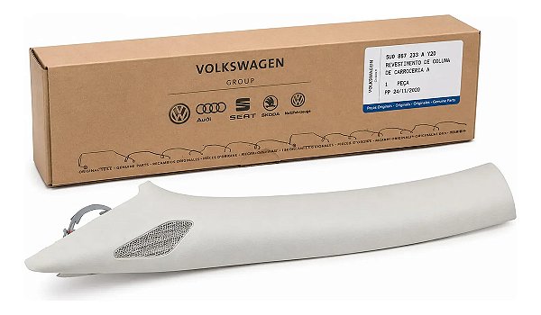 Revestimento Coluna A Esquerda Gol G5 Voyage Original Vw