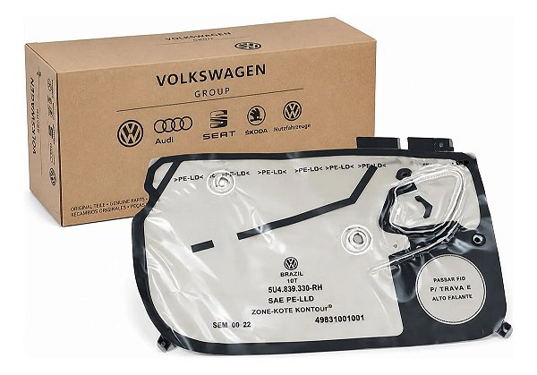 Capa Porta Dir Gol Voyage G5 Original Vw 5u4839330