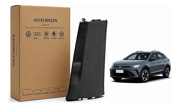 Acabamento Inferior Coluna Direita Vw Polo Virtus Nivus Orig