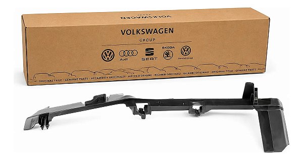 Defletor Ar Radiador Esquerdo Polo Virtus Original Vw