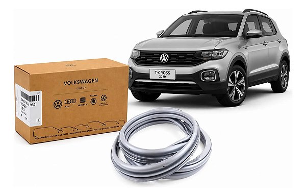 Vedação Porta Vw T-cross 20/22 Original 2gp867913a