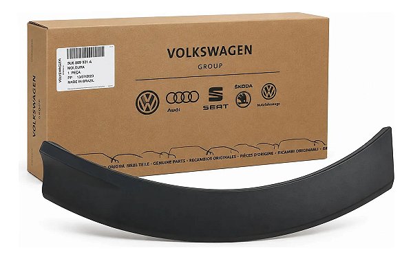 Moldura Para-lama Traseiro Gol Rallye 2013/2016 Esq Vw Preto