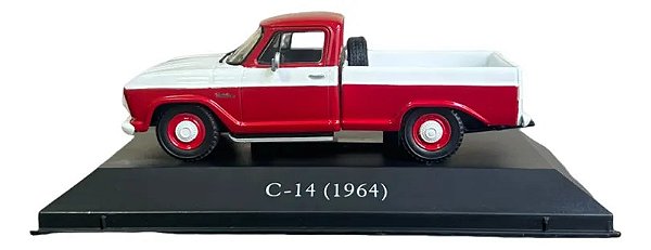 Miniatura Chevrolet C-14 1964 Escala 1:43 Colecionável Vermelho
