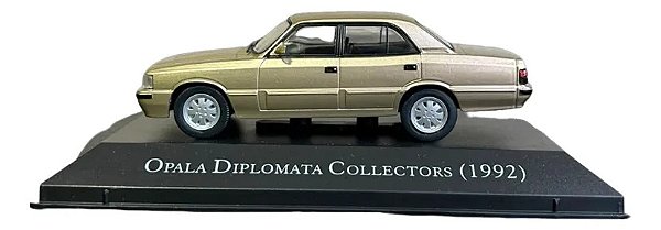Miniatura Opala Diplomata Collectors 1992 Escala 1:43 Dourado
