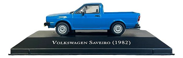 Miniatura Volkswagen Saveiro 1982 Escala 1:43 Colecionável Azul