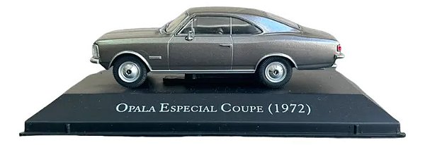 Miniatura Chevrolet Opala Especial Coupé 1972 Escala 1:43 Marrom