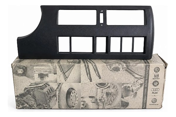 Moldura Painel Central Gol G3 Saveiro Parati 99/05 Orig. Vw Preto