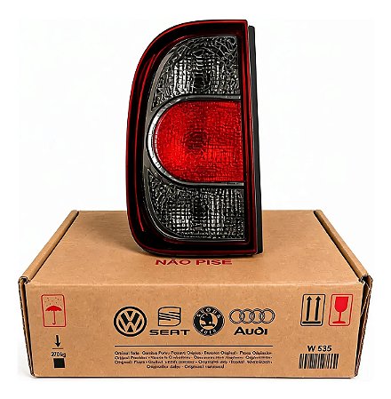 Lanterna Traseira Esq Fumê Saveiro G4 Original Volkswagen Esquerdo/motorista Fumê