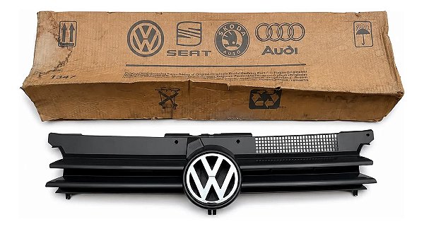 Grade Dianteira Original Vw Golf Mk4 1999/2007 Preto Brilhante