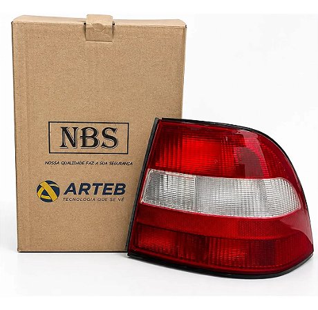 Lanterna Vectra 1997 A 1999 Ld Bicolor Original Arteb Nbs Direito/passageiro Bicolor